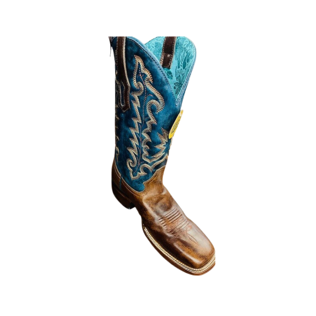 Corral Women's Teal Brown Boots