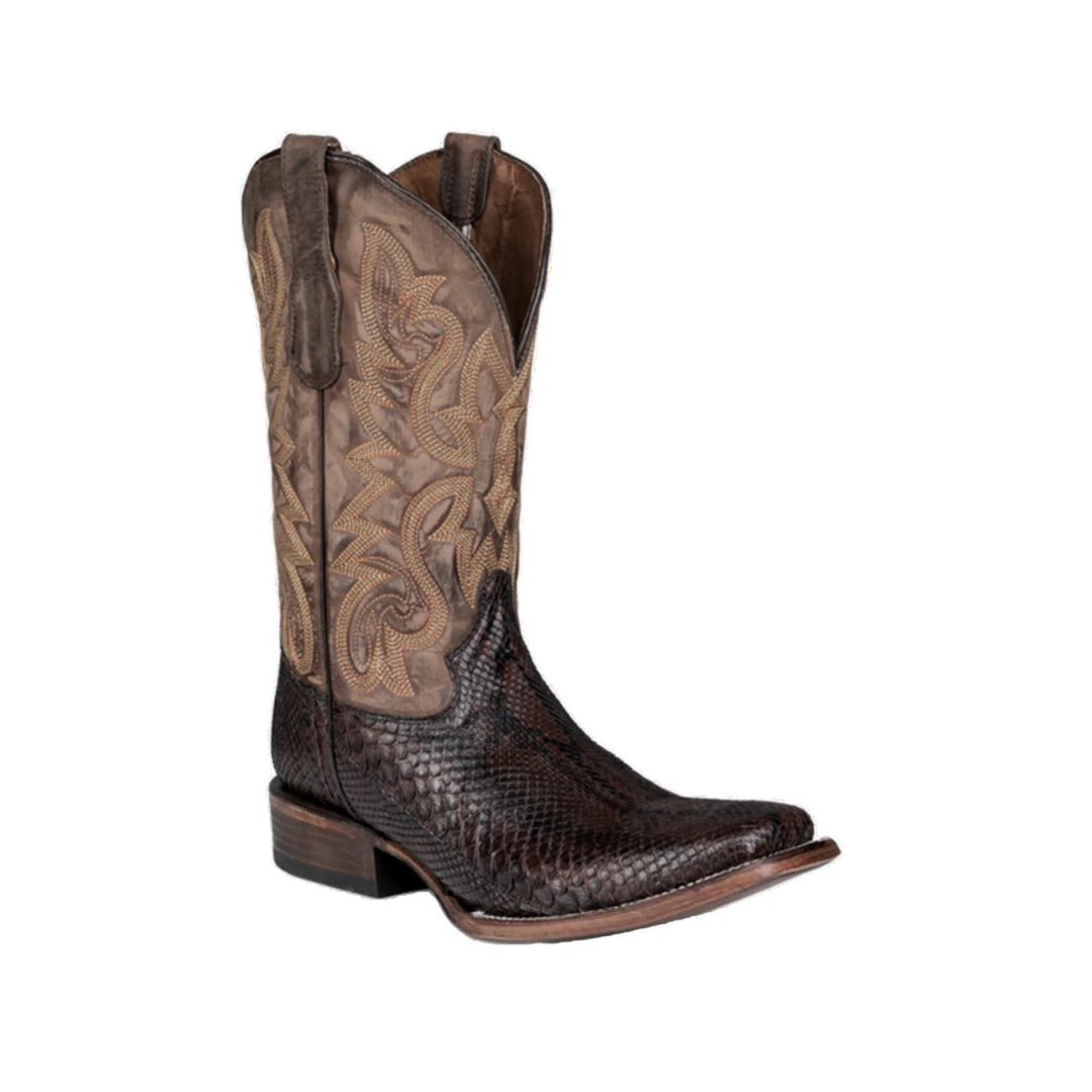 Corral Men's Circle G Python Brown Boots