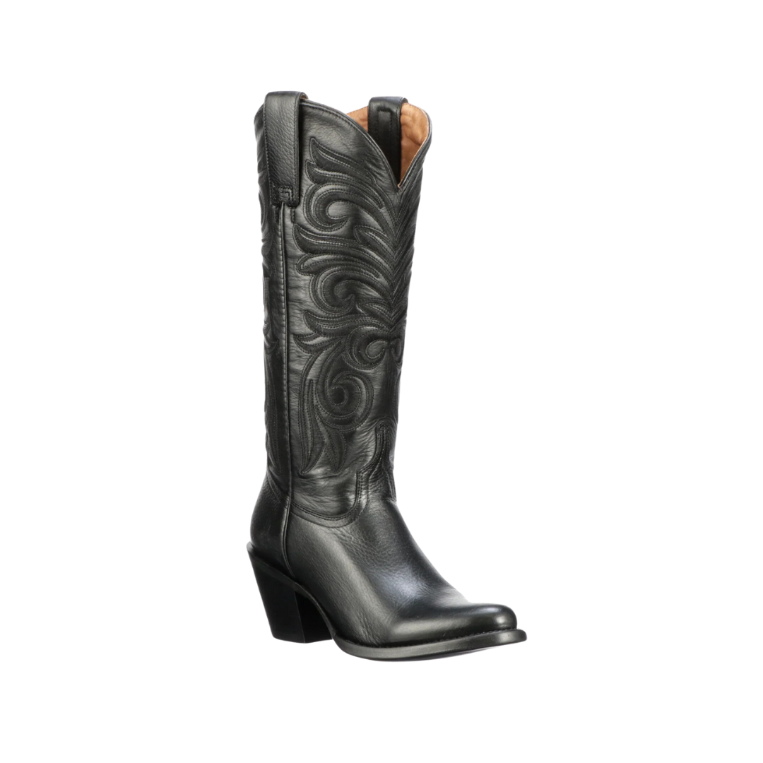 Lucchese Women's Laurelie Black Boots