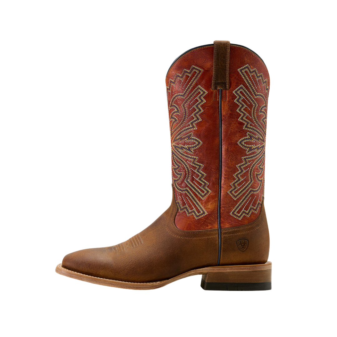 Ariat Men's Sting Cowboy Honey Tan Tangerine Boots