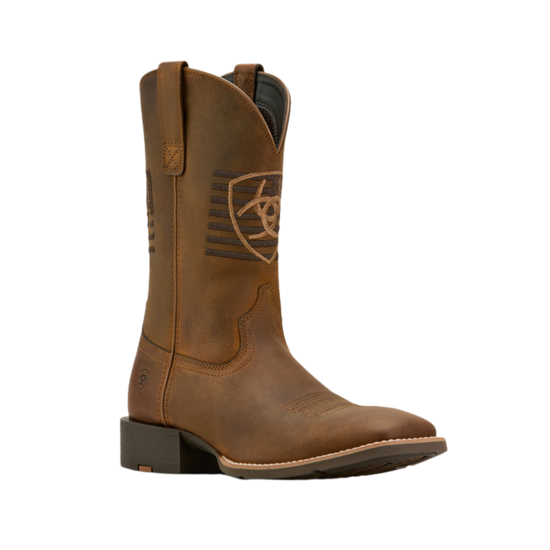 Ariat Men's Freedom Distressed Sport Brown Boots