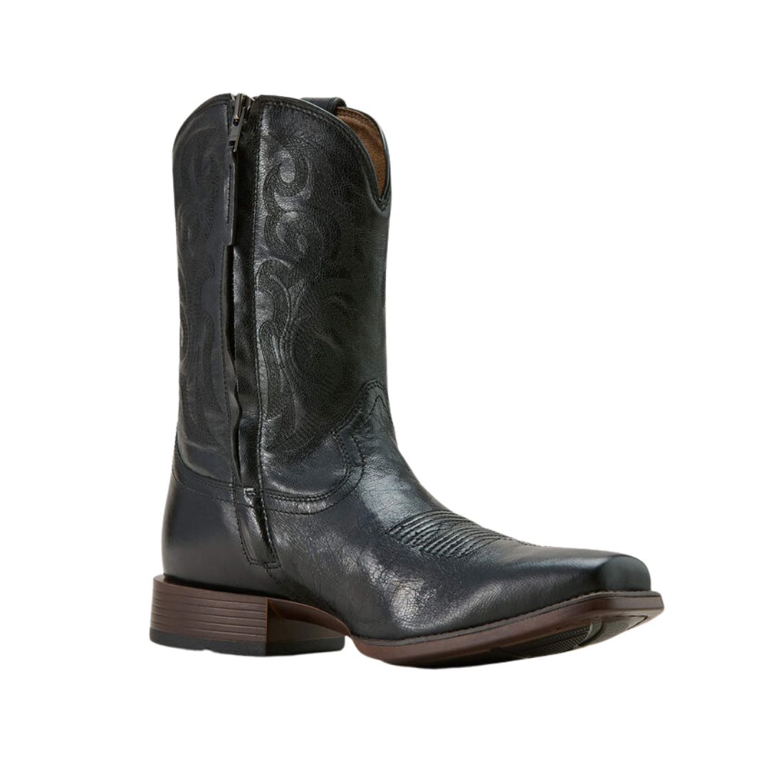Ariat Men's Bodie Western Iron Black Boots