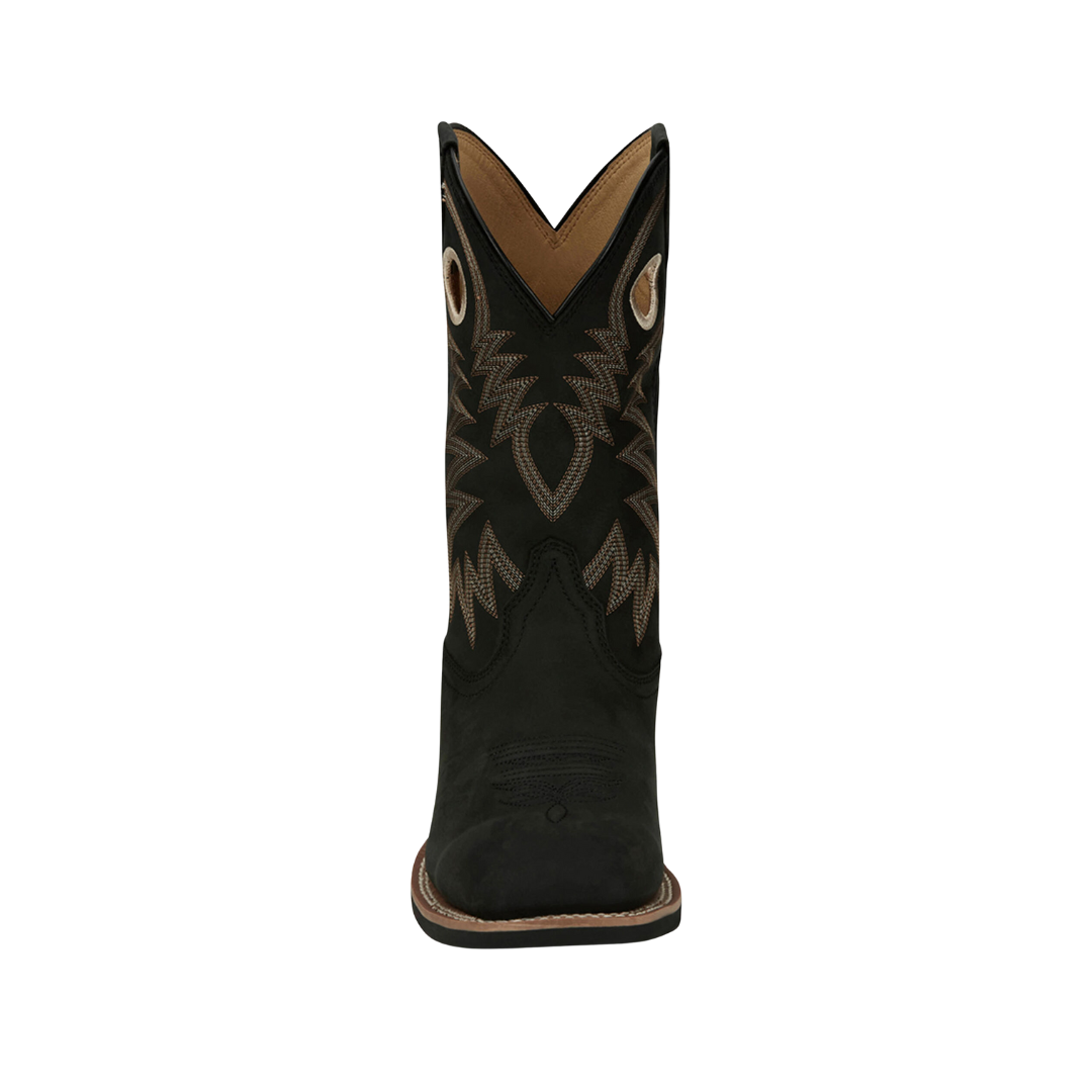 Justin Men's Shane Frontier Broad Square Black Boots