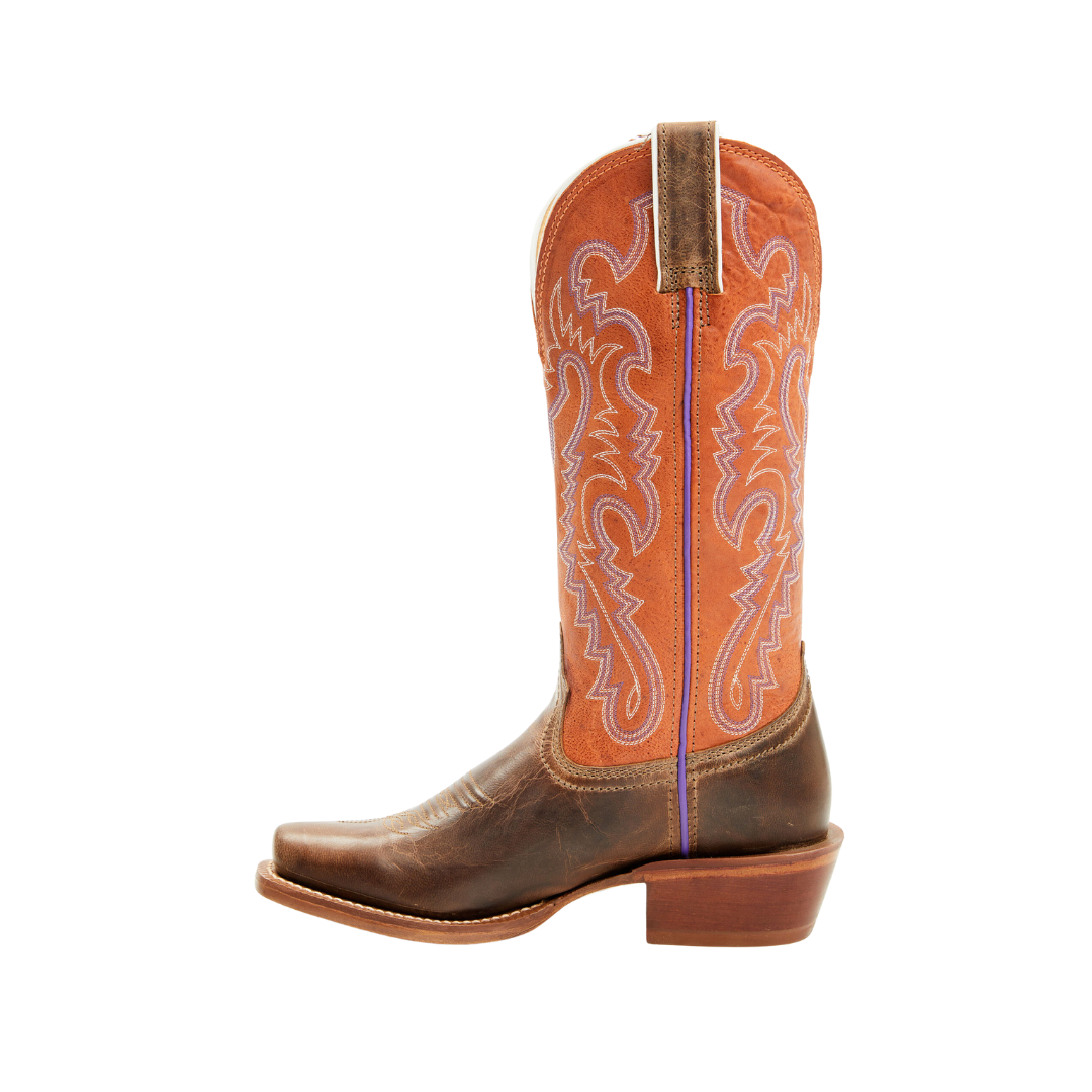 Justin Women's New Golden Western Square Tan Boots
