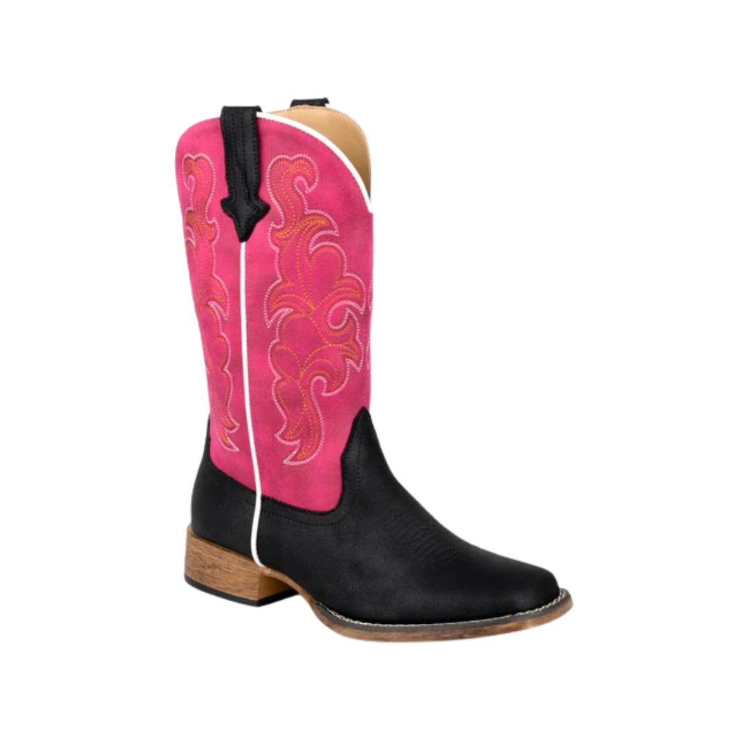 Roper Footwear Women's Heritage Faux Black Boots