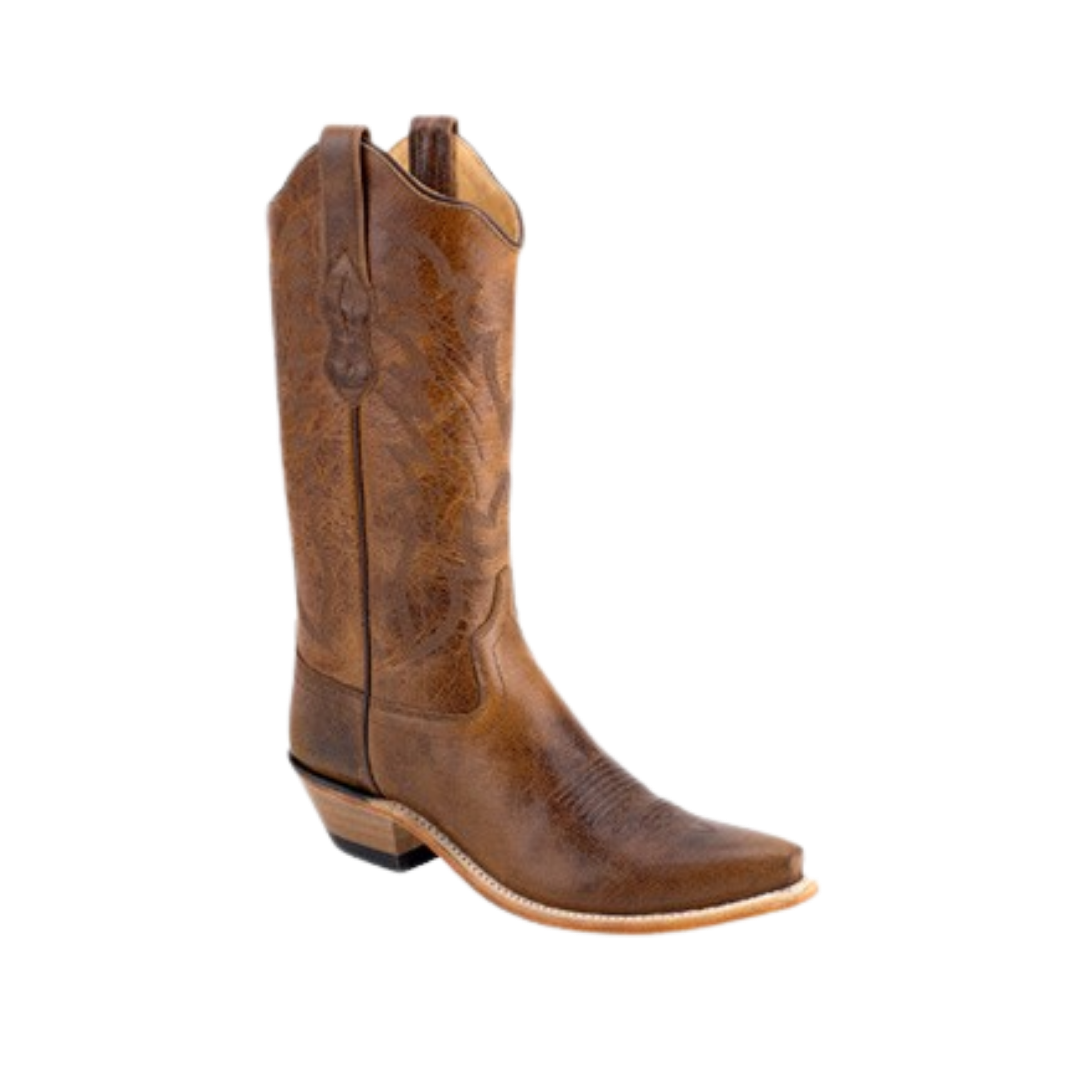 Old West Women's Fashion Vintage Brown Boots