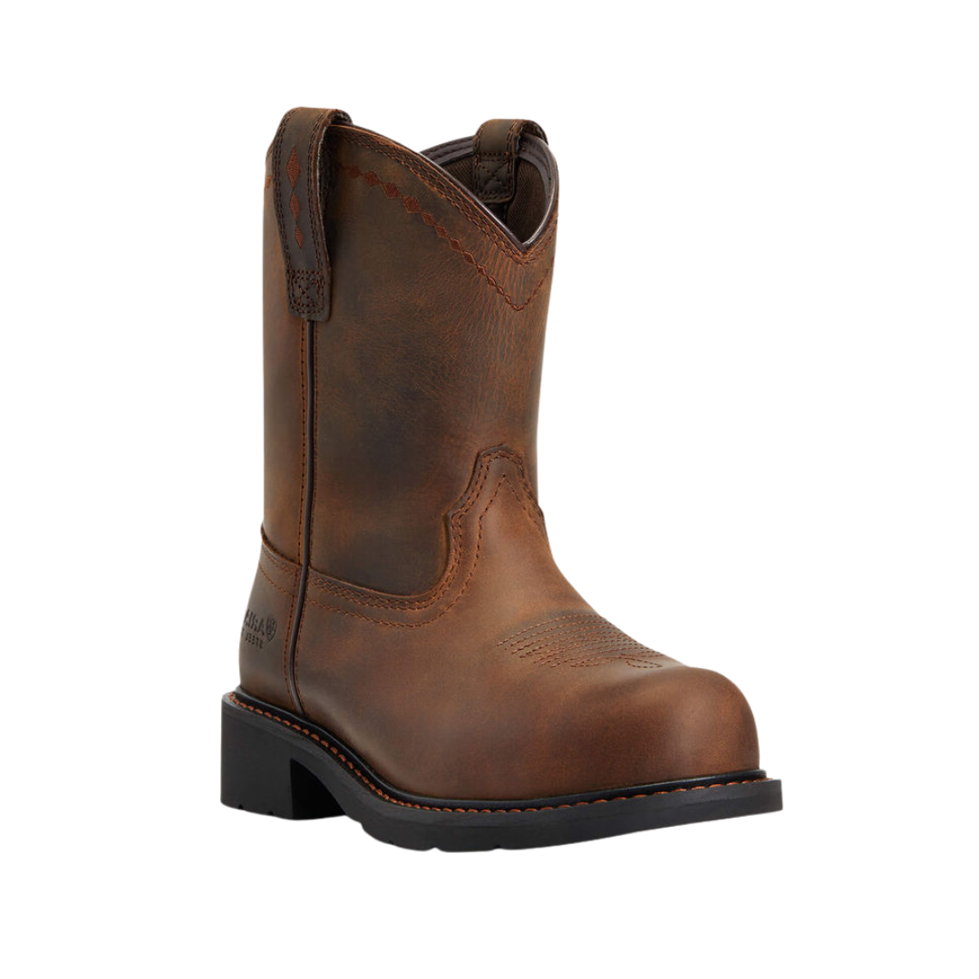 Ariat Women's Fatbaby Work Brown Boots