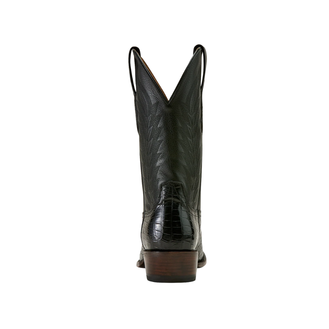 Ariat Men's Willie Alligator Western Black Boots