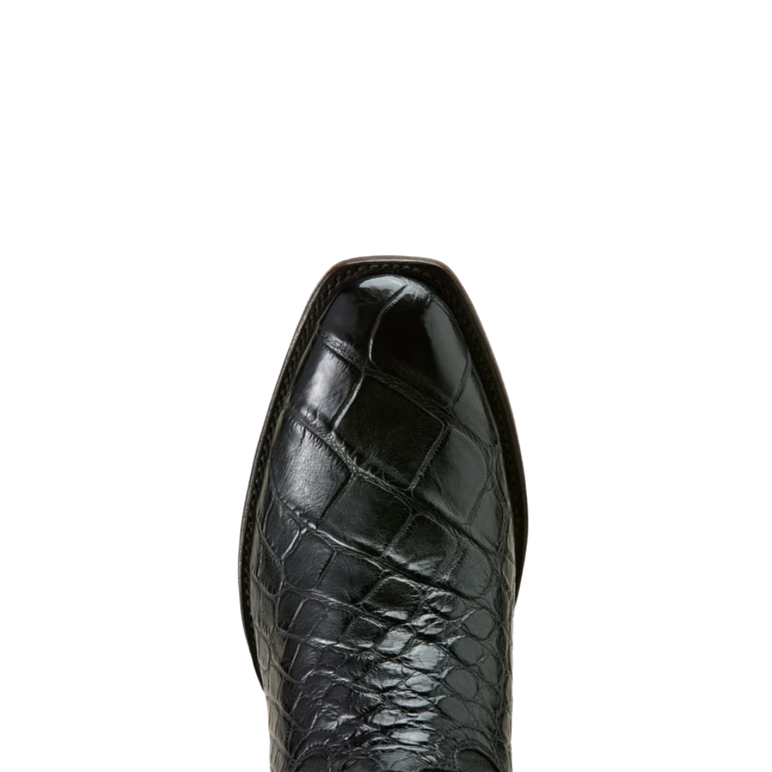 Ariat Men's Willie Alligator Western Black Boots