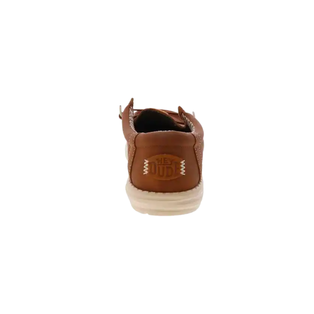 Hey Dude Men's Wally Classic Brown Shoes