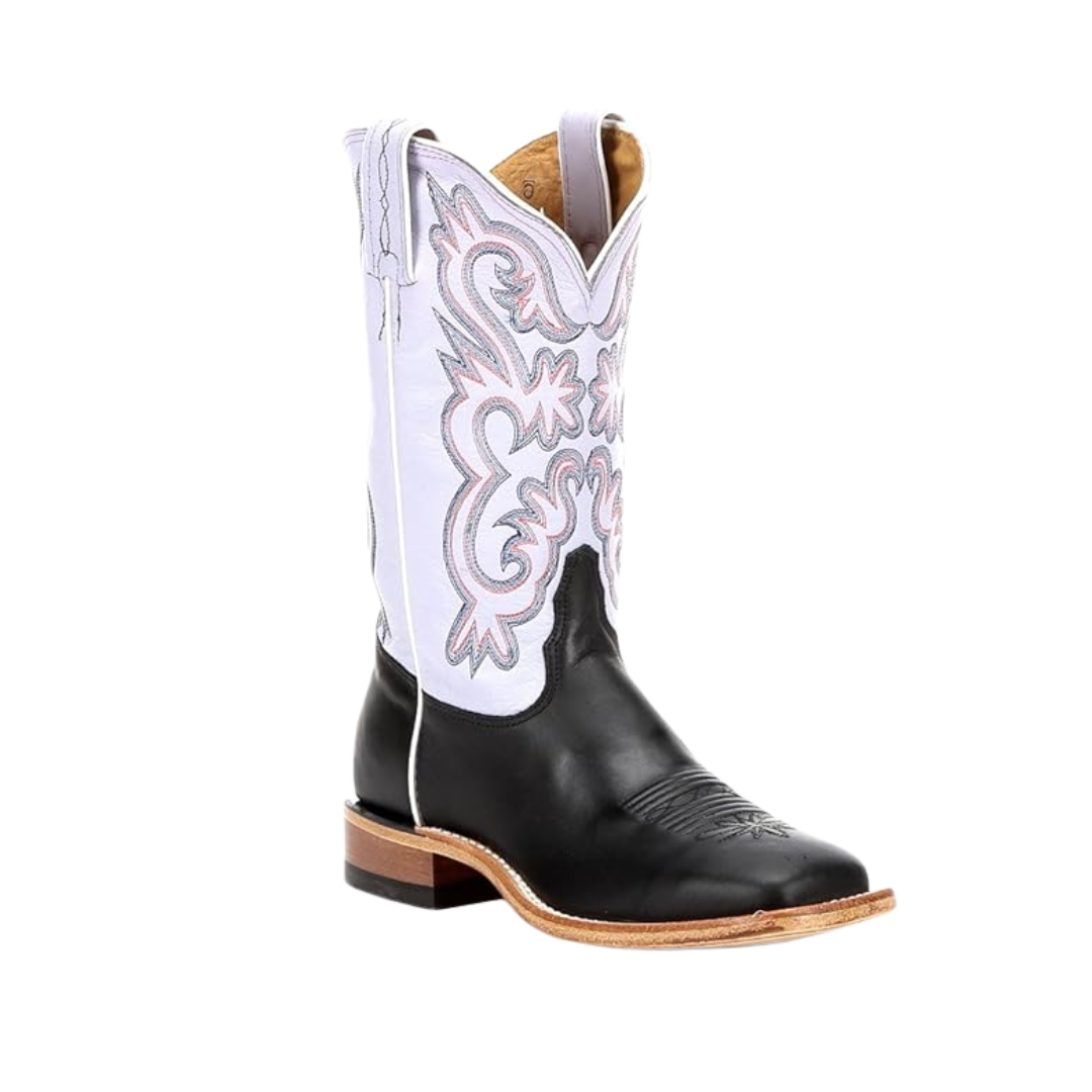 Tony Lama Women's Bison Pecan Black Boots