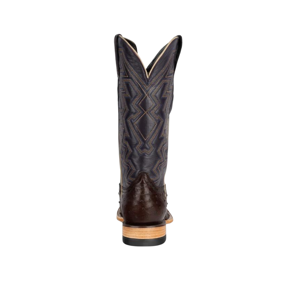 Resistol Men's Sienna FQ Ostrich Navy Boots