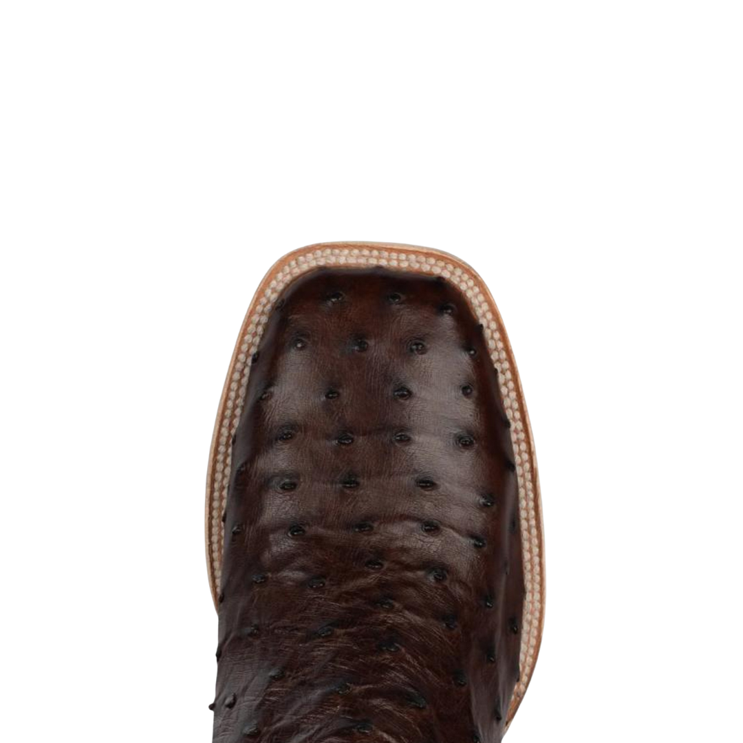 Resistol Men's Sienna FQ Ostrich Navy Boots