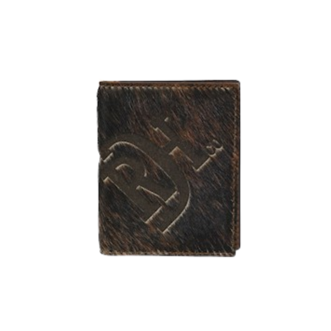 Red Dirt Men's Bifold Natural Brindle Brown Wallets