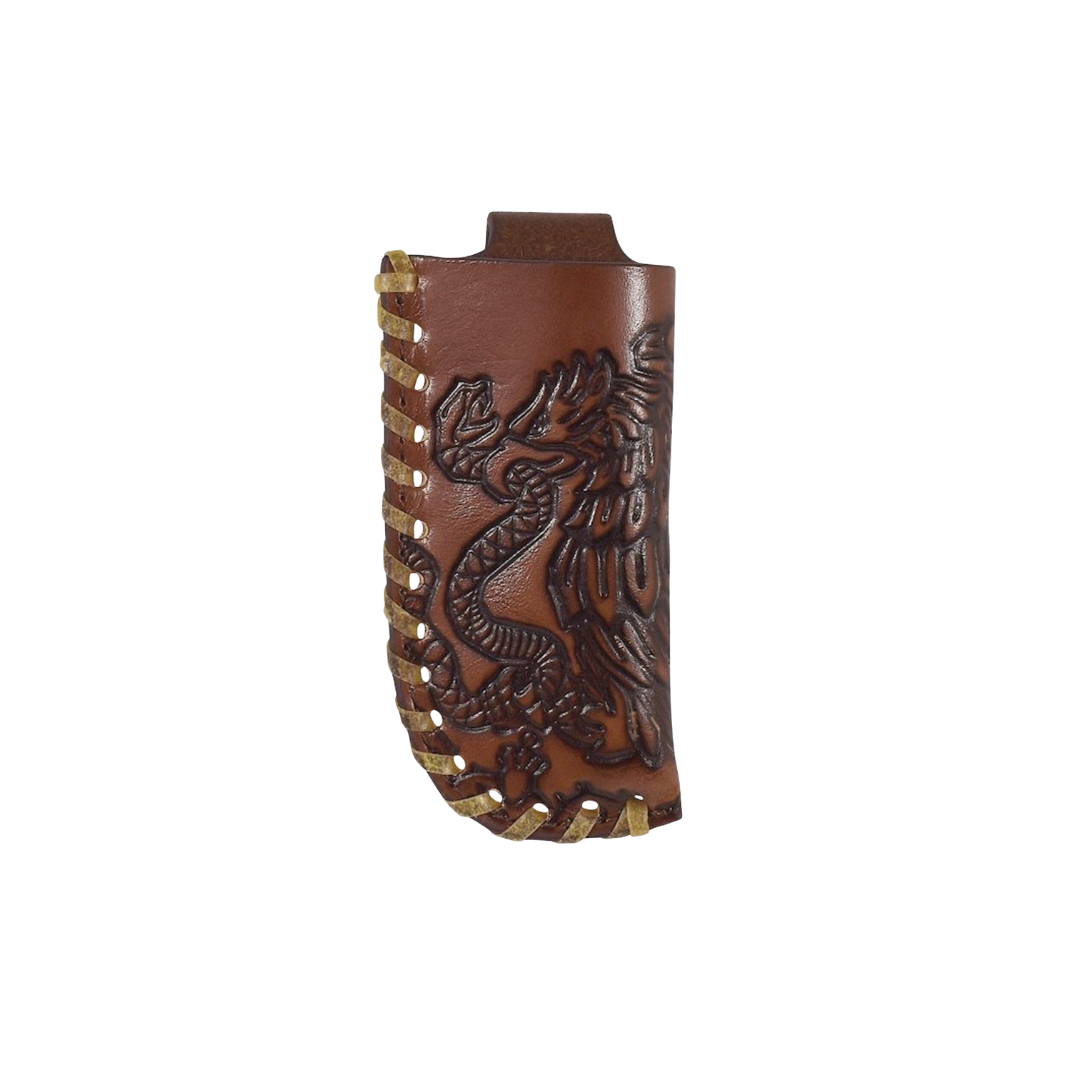 Justin Men's Tenochitlan Leather Brown Knife Sheath