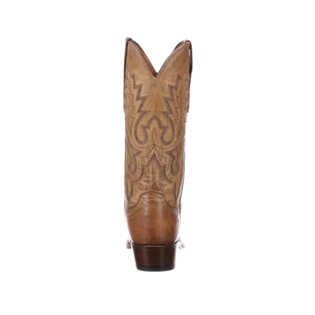 Lucchese Men’s Lewis Tan Mad Dog Light Brown Boots