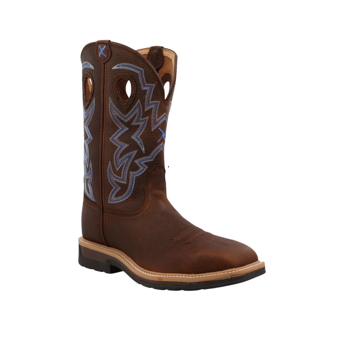 Twisted X Men's Steel Toe Electrical Hazard Brown Boots