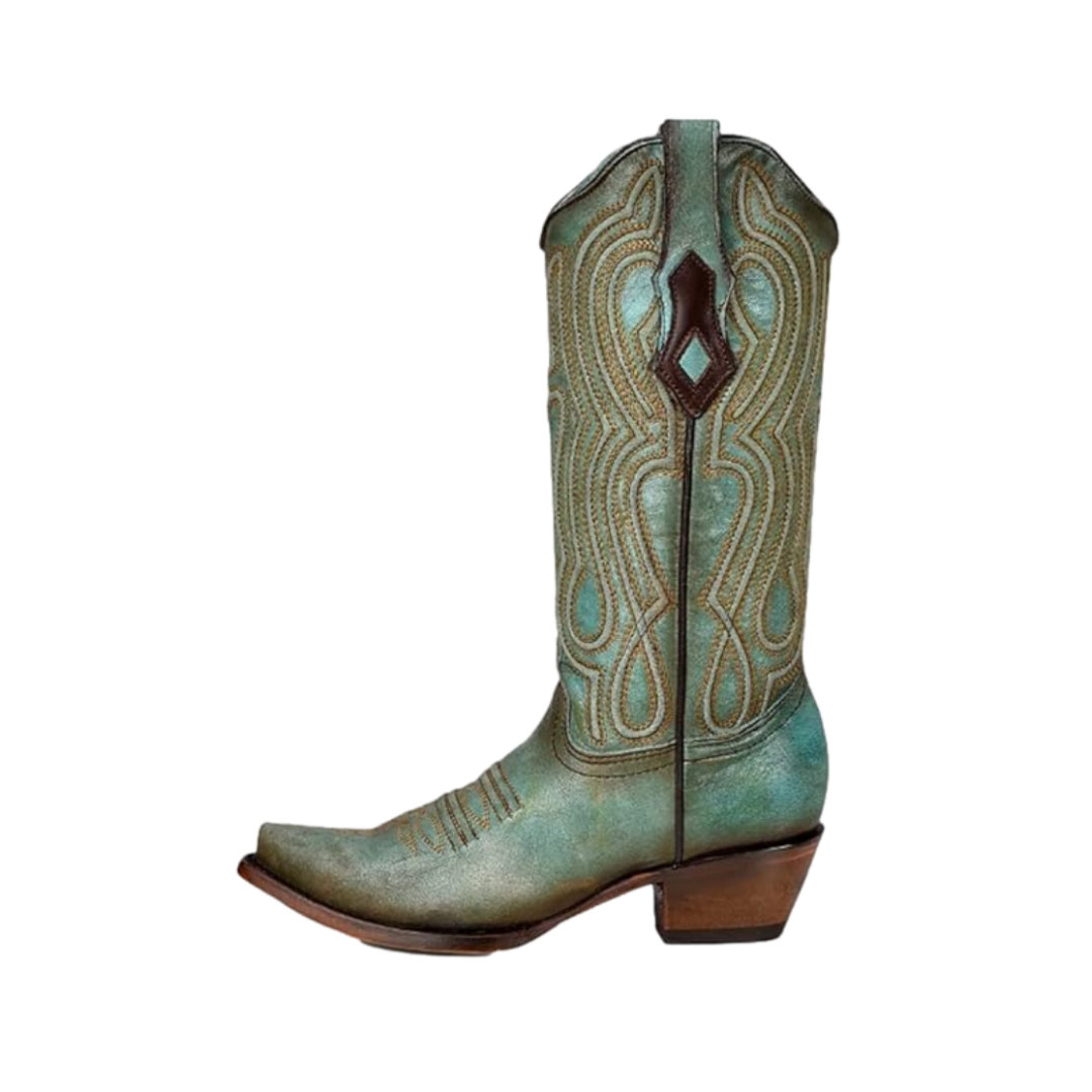 Corral Women's Embroidered Turquoise Boots