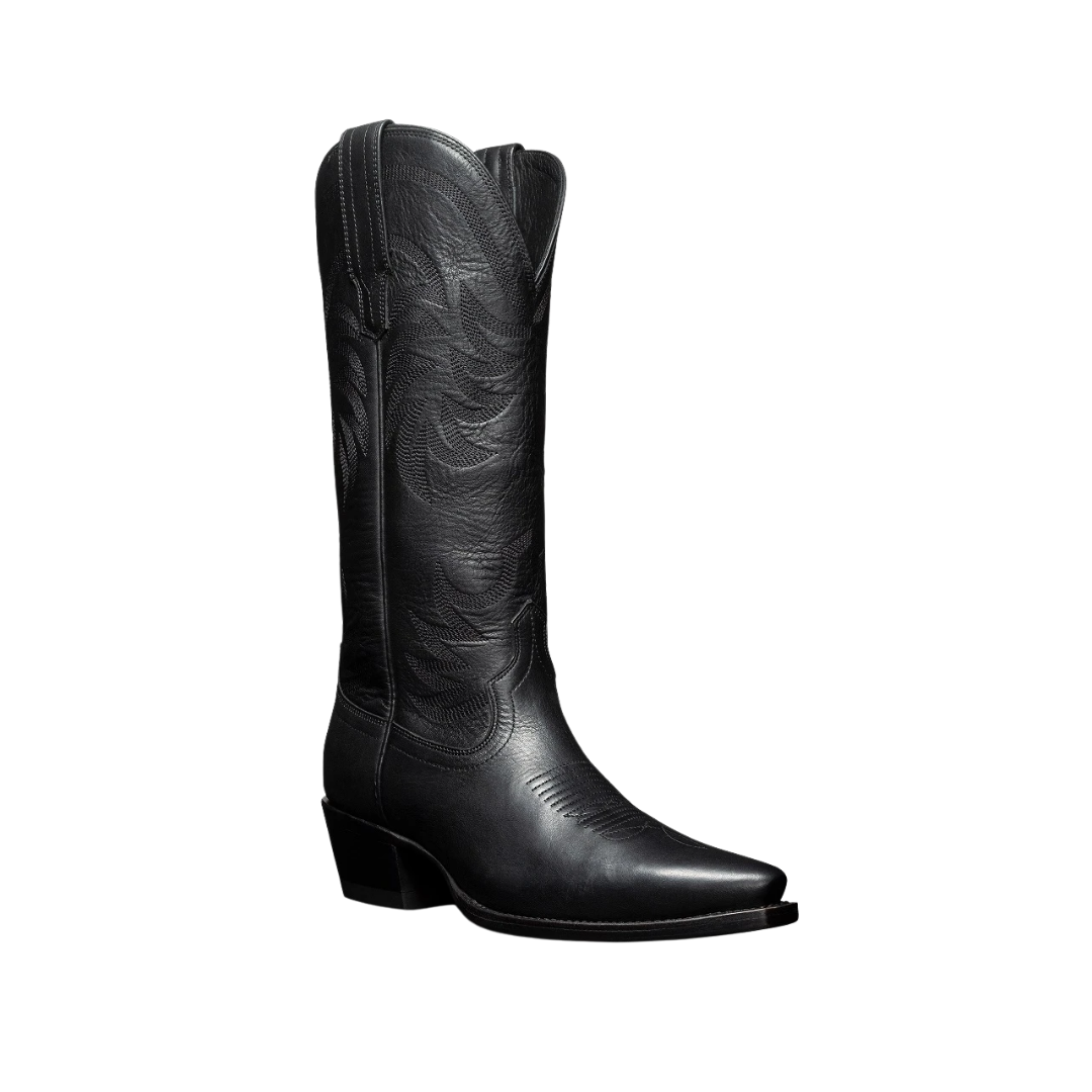 Tecovas Women's The Annie Cowhide Black Boots