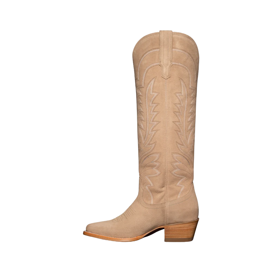 Tecovas Women's The Abby Zero Suede Driftwood Boots