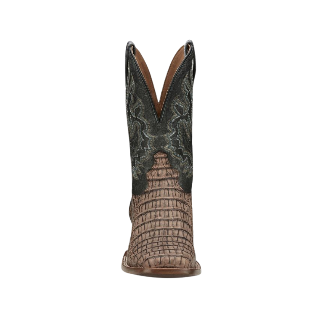 Tony Lama Men's Marfa Caiman Bone Brown Boots