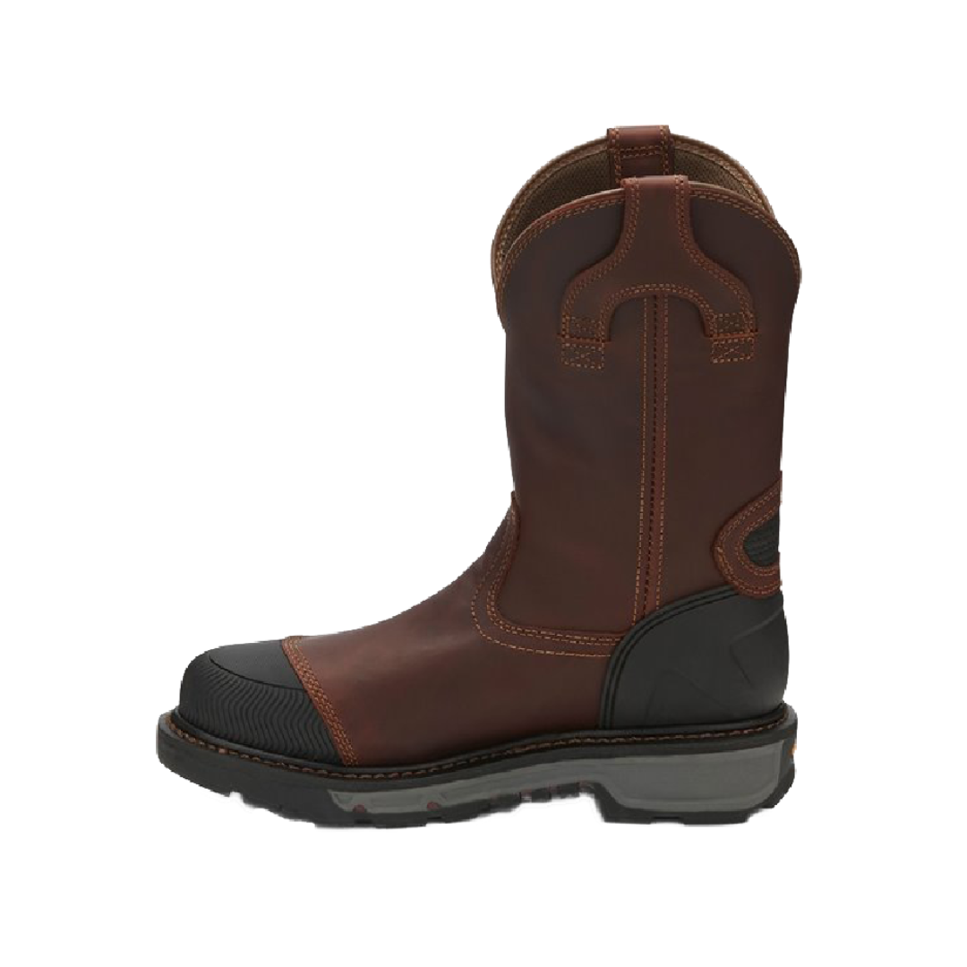 Justin Men's Warhawk Nano Toe Work Brown Boots