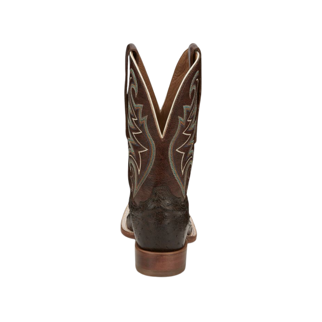Tony Lama Men's Sienna Exotic Full Quill Brown Boots