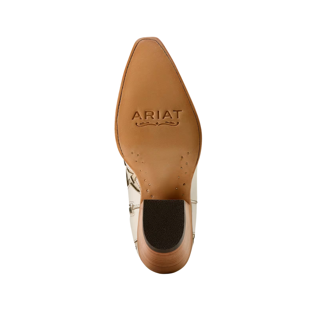 Ariat Women's Casanova Star Western Pearl Ivory Boots