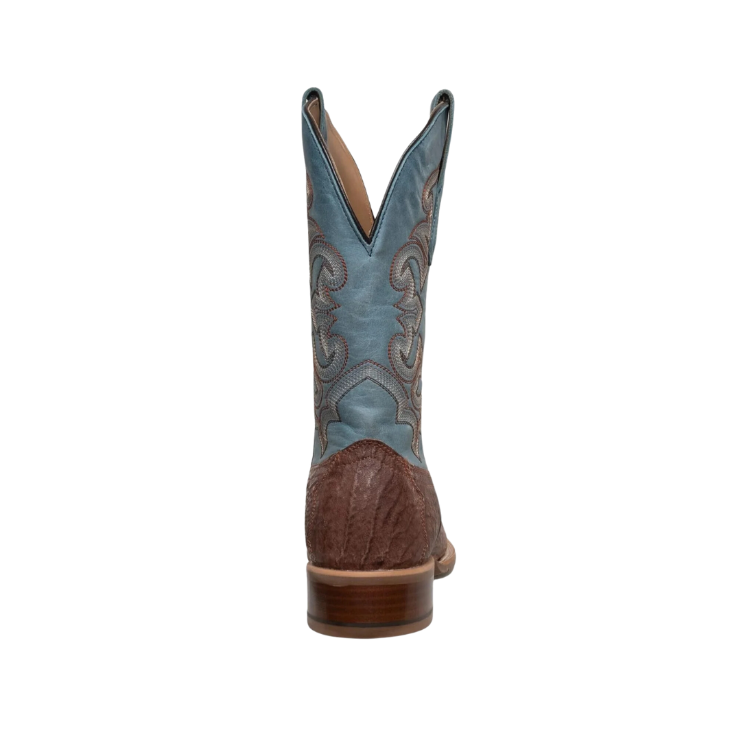 Corral Men's Honey Shark Wide Square Toe Blue Brown Boots