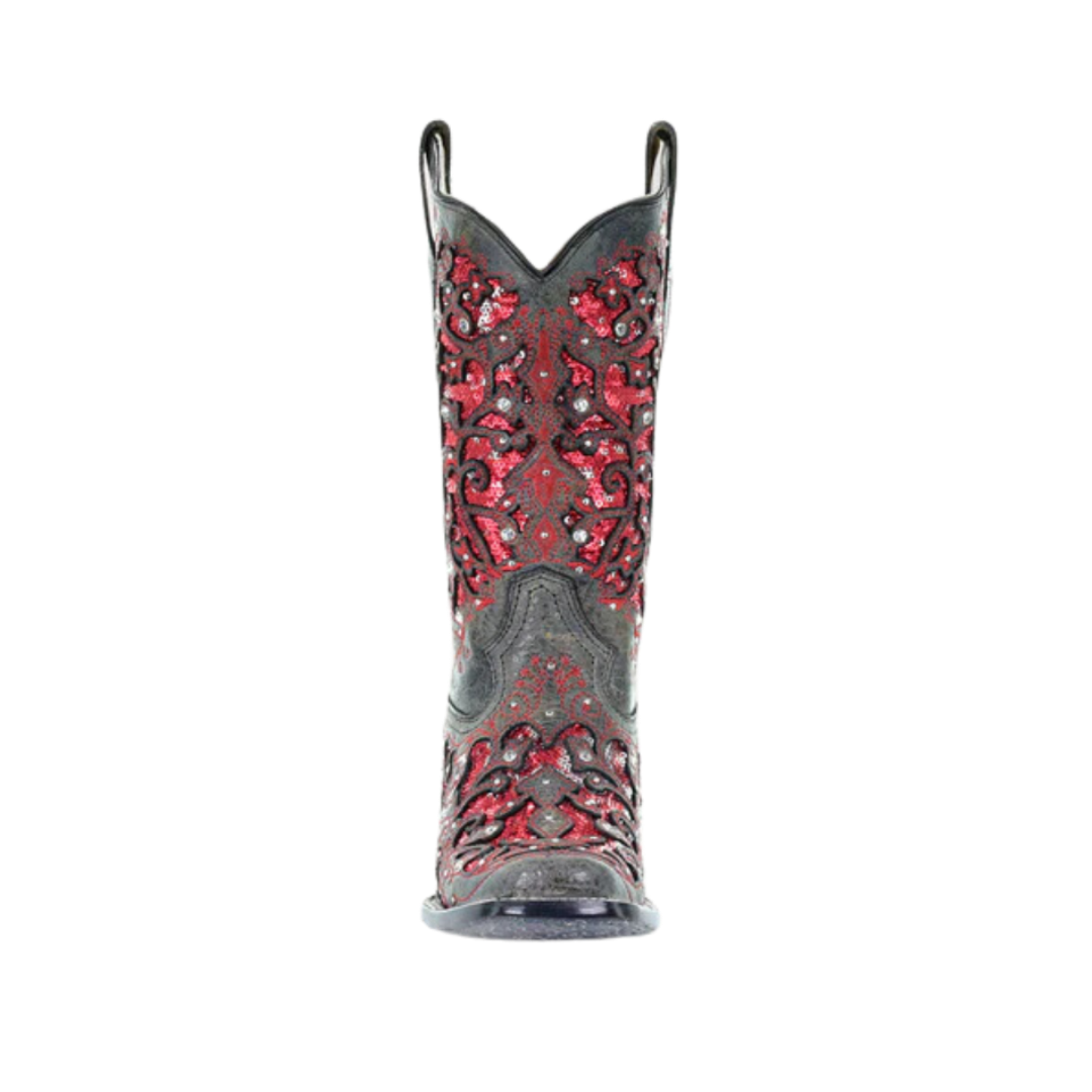 Corral Women's Glitter Inlay Red Boots