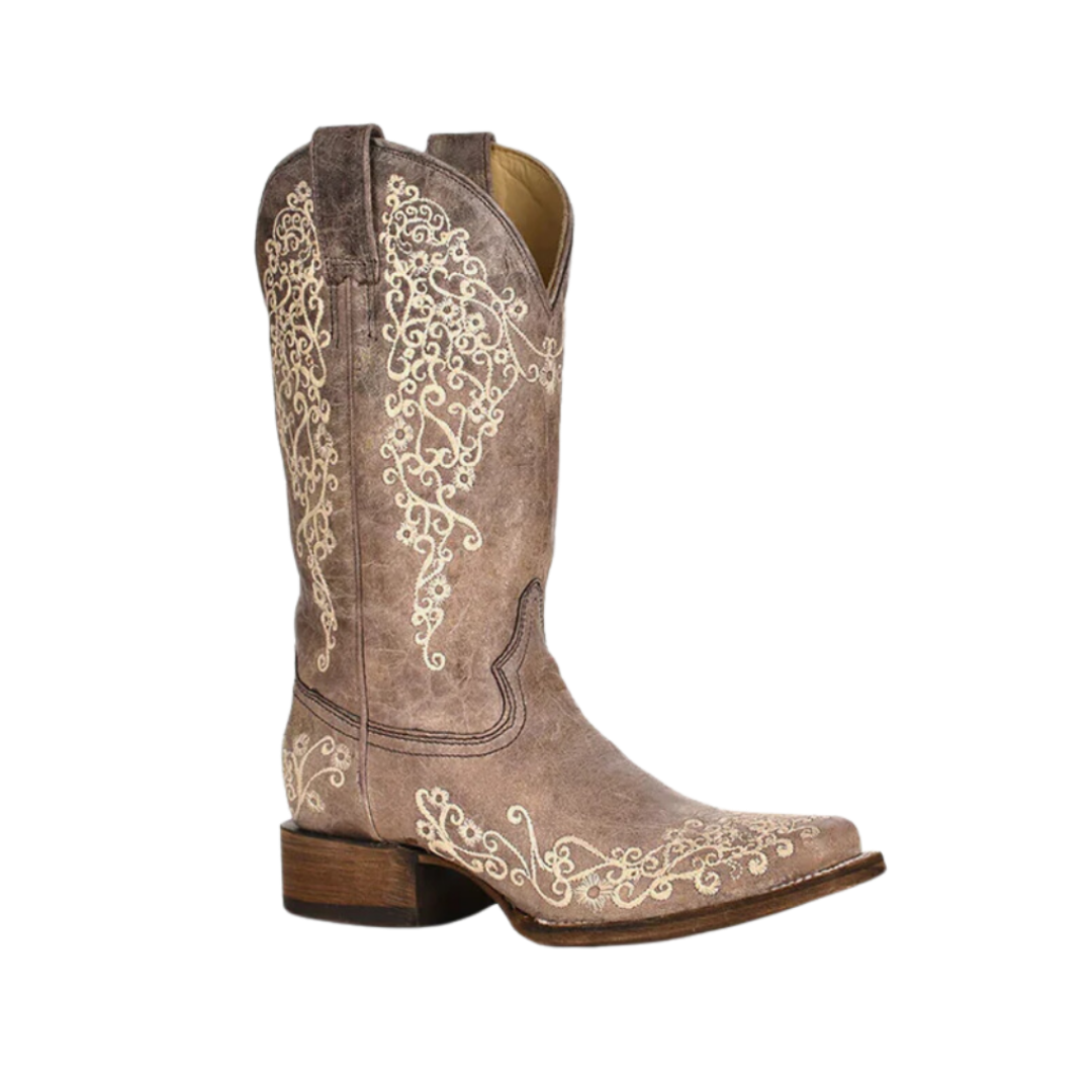 Corral Boots Women´s Iconic Lisa Brown Crater Boots