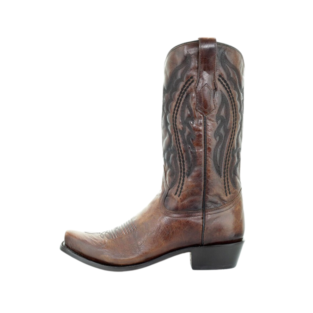 Corral Boots Men's Cowboy Medium Square Toe Leather Honey Boots