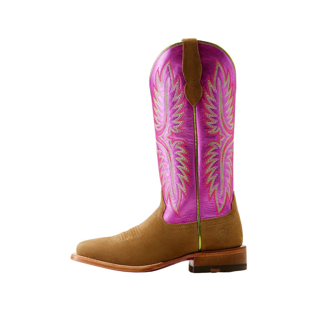 Ariat Women´s Frontier Calamity Jane Dijon Roughout Boots