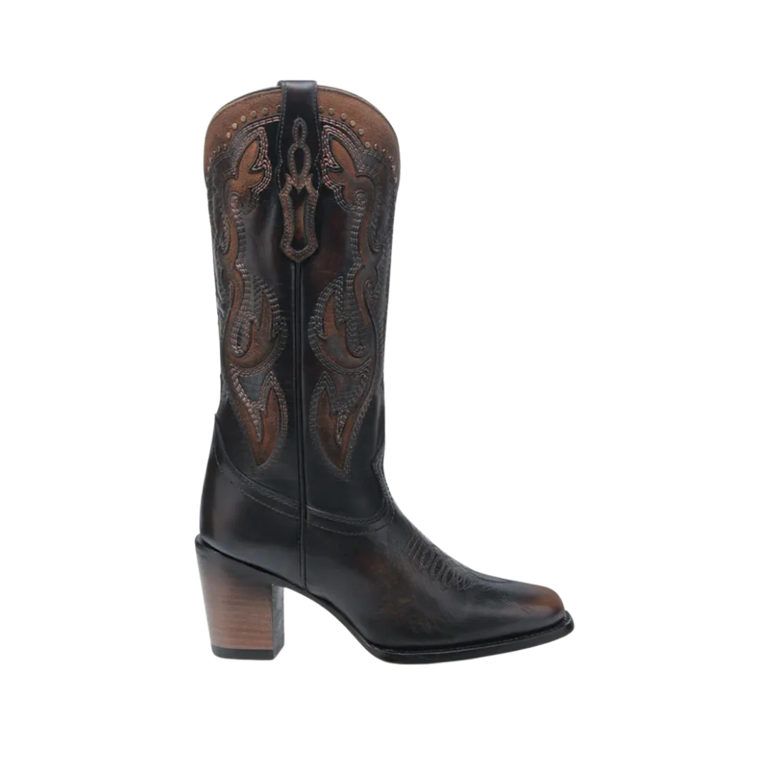 Corral Women's Honey Inlay Black Boots