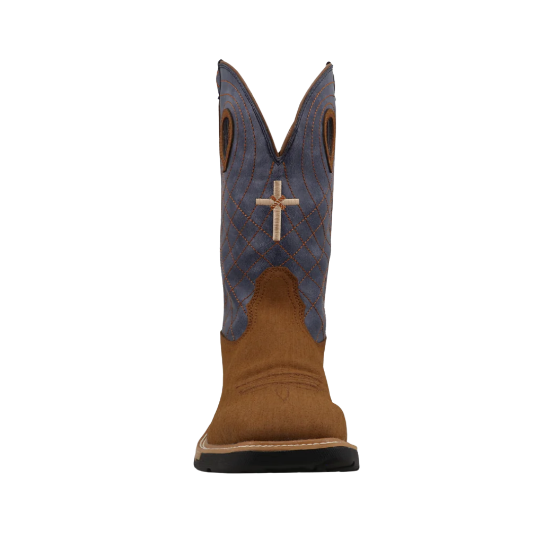 Twisted X Men's 12" Work Cowboy Boots Brown Men's