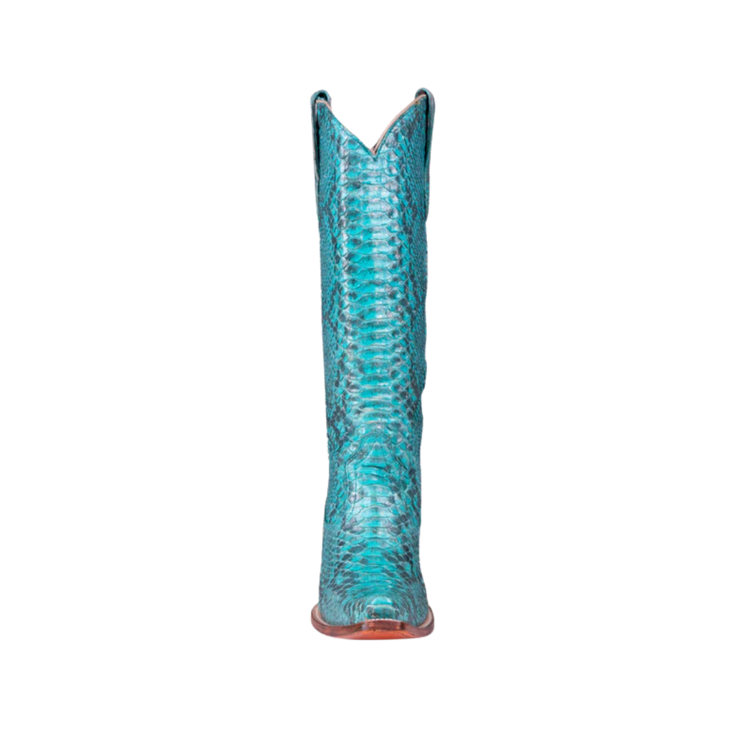 Corral Women's Python Tall Top Turquoise Boots
