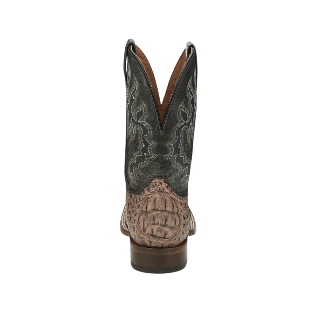 Tony Lama Men's Marfa Caiman Bone Brown Boots
