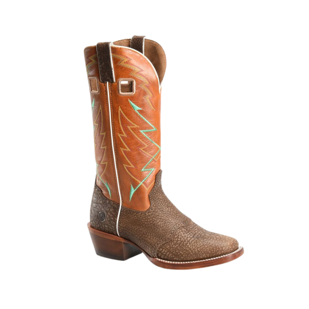 Double H Men's Square Toe Cowboy Brown Boots