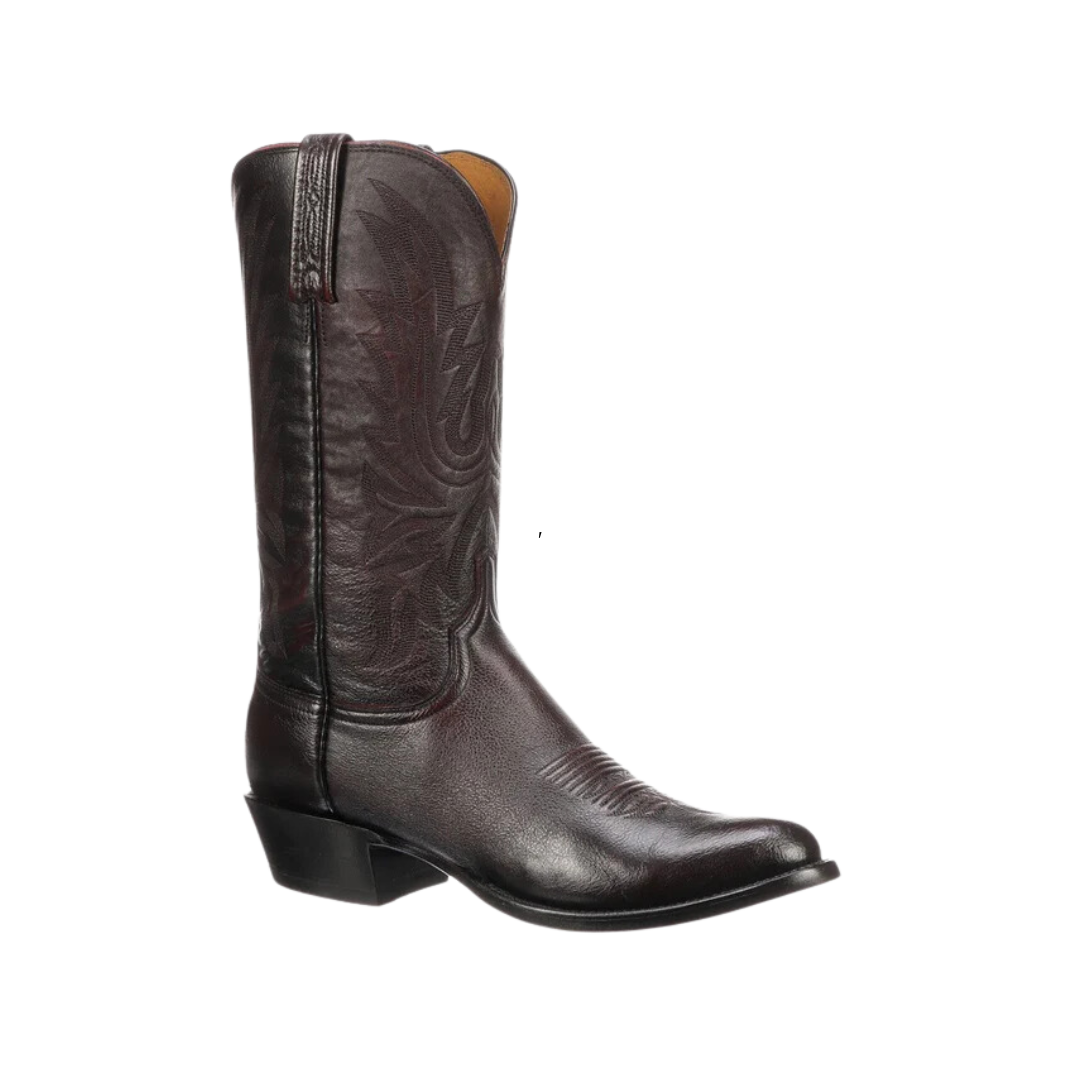 Lucchese Men's Handmade Lonestar Calf Brown Boots