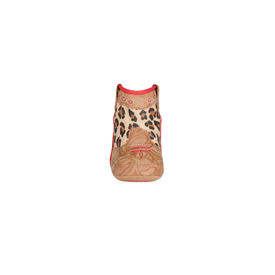 Twister Infant Unisex Avery Baby Bucket Leopard Brown Boots