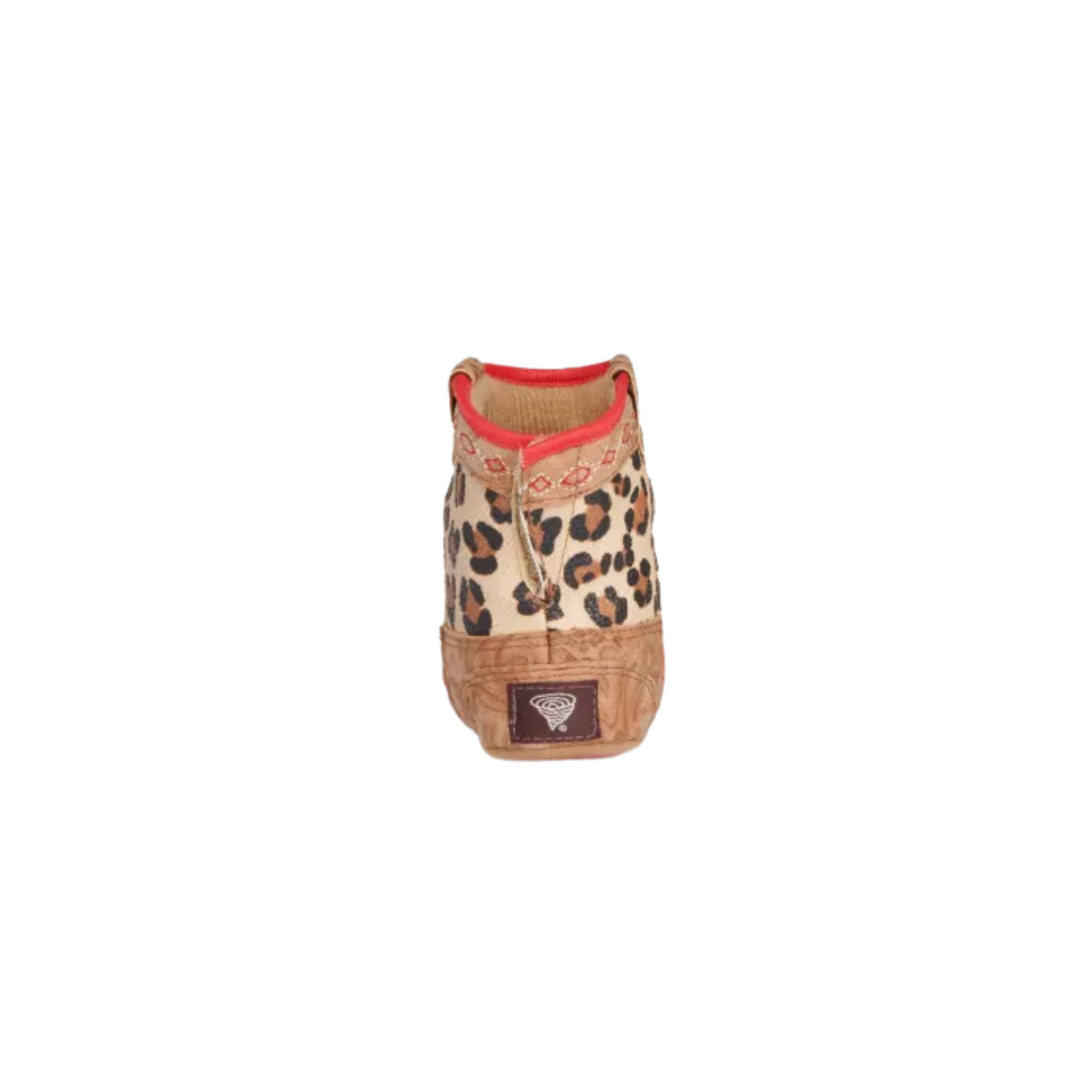 Twister Infant Unisex Avery Baby Bucket Leopard Brown Boots