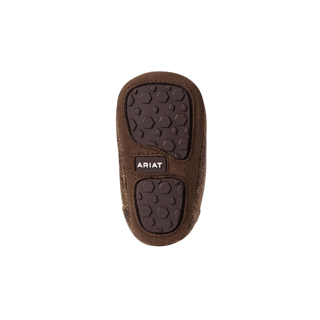 Ariat Infant Boy's Lil Stomper Memphis Spitfire Brown Shoes