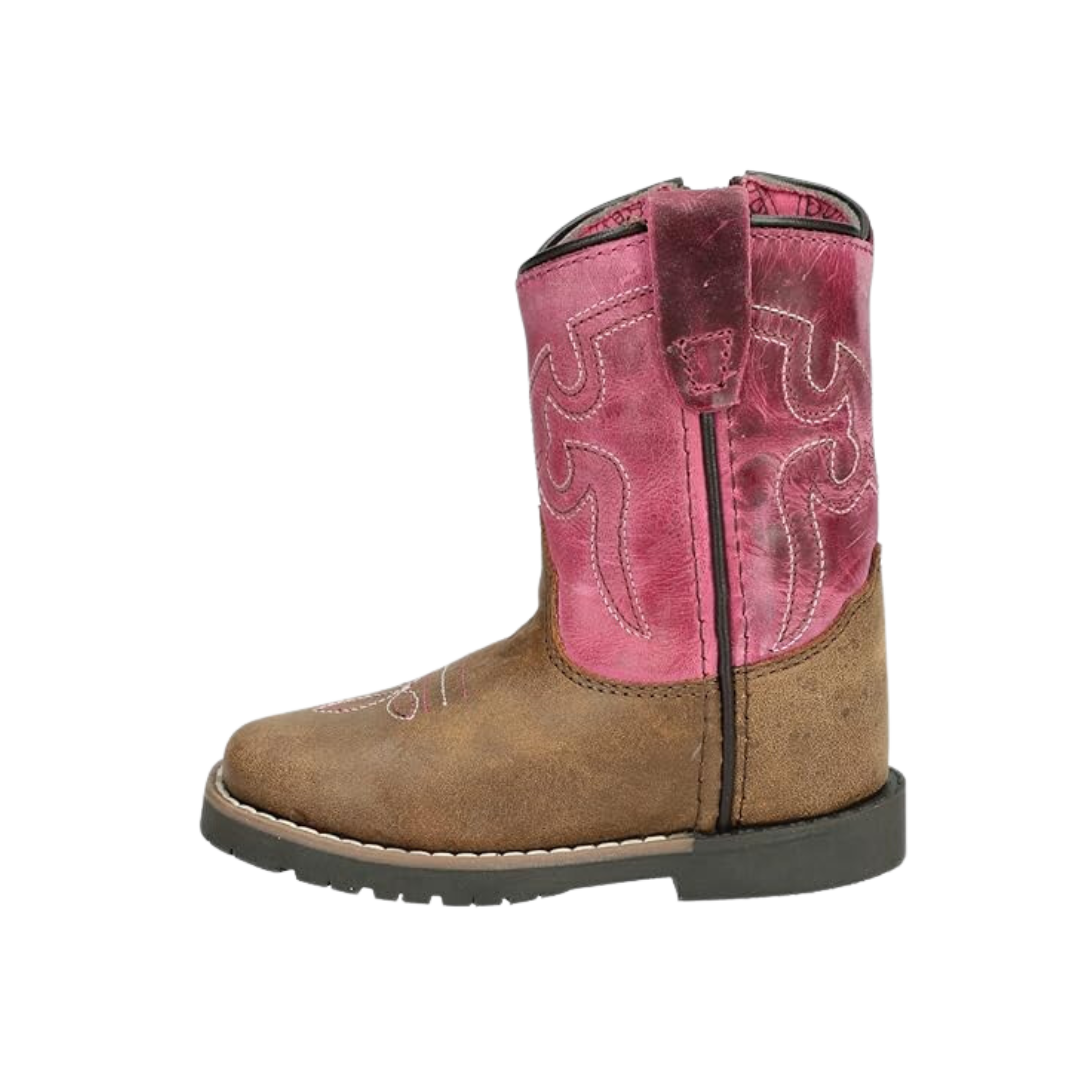 Smoky Mountain Toddler Girl's Autry Western Pink Boots