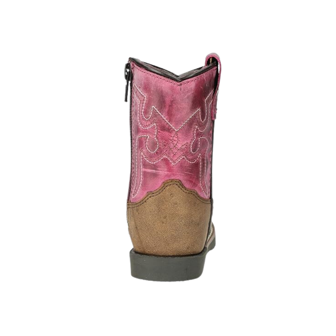 Smoky Mountain Toddler Girl's Autry Western Pink Boots