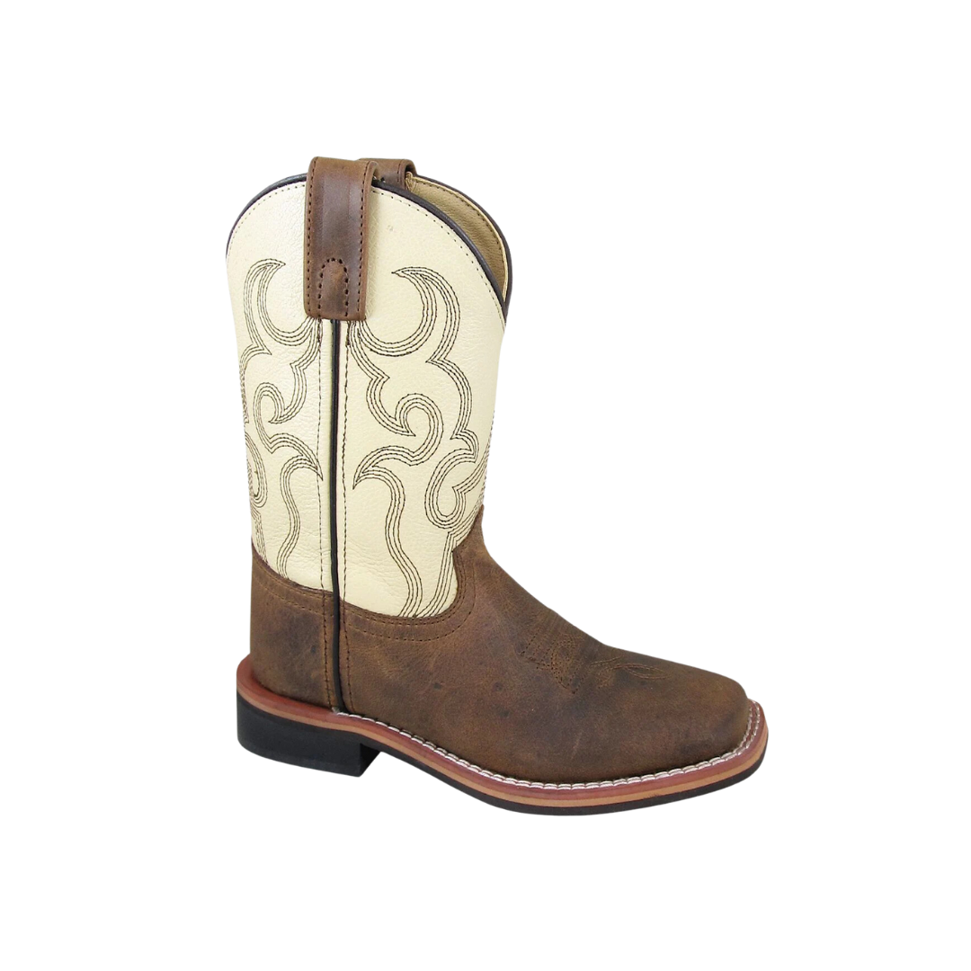 Smoky Mountain Youth Boy's Scout Western Square Brown Boots