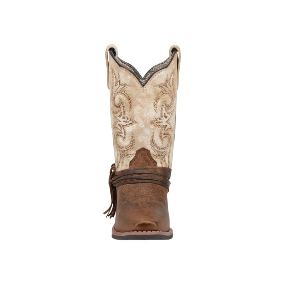 Dan Post Infant Girl's Myra Leather Brown Boots