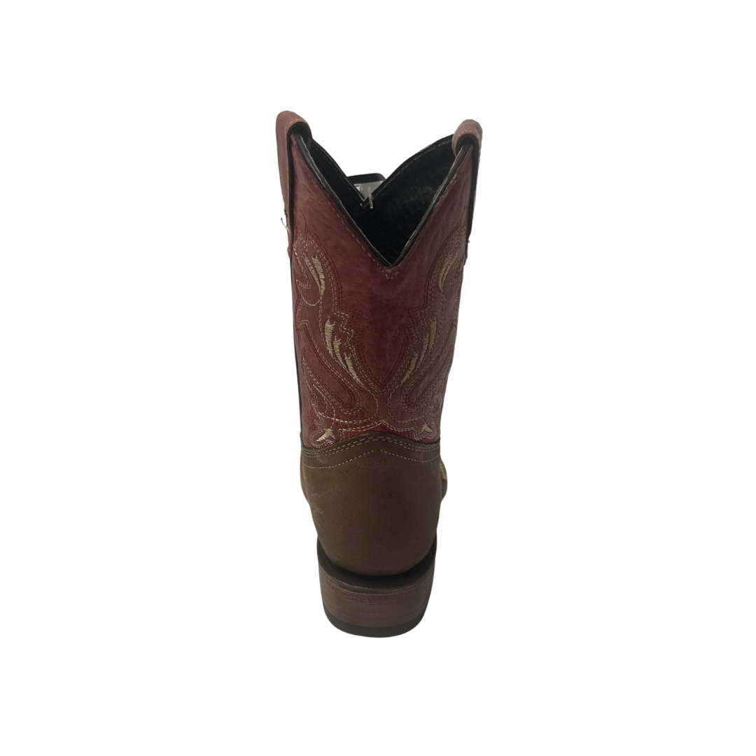 Pecos Bill Toddler Boy's Rodeo Wine Top Boots