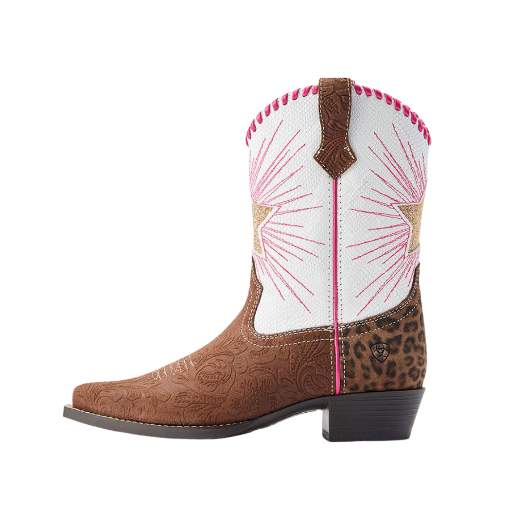 Ariat Youth Girl's Heritage Star Western Brown Boots