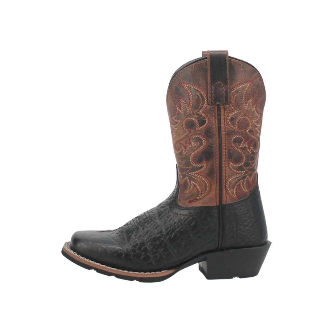 Dan Post Toddler Boy's Little River Leather Brown Boots
