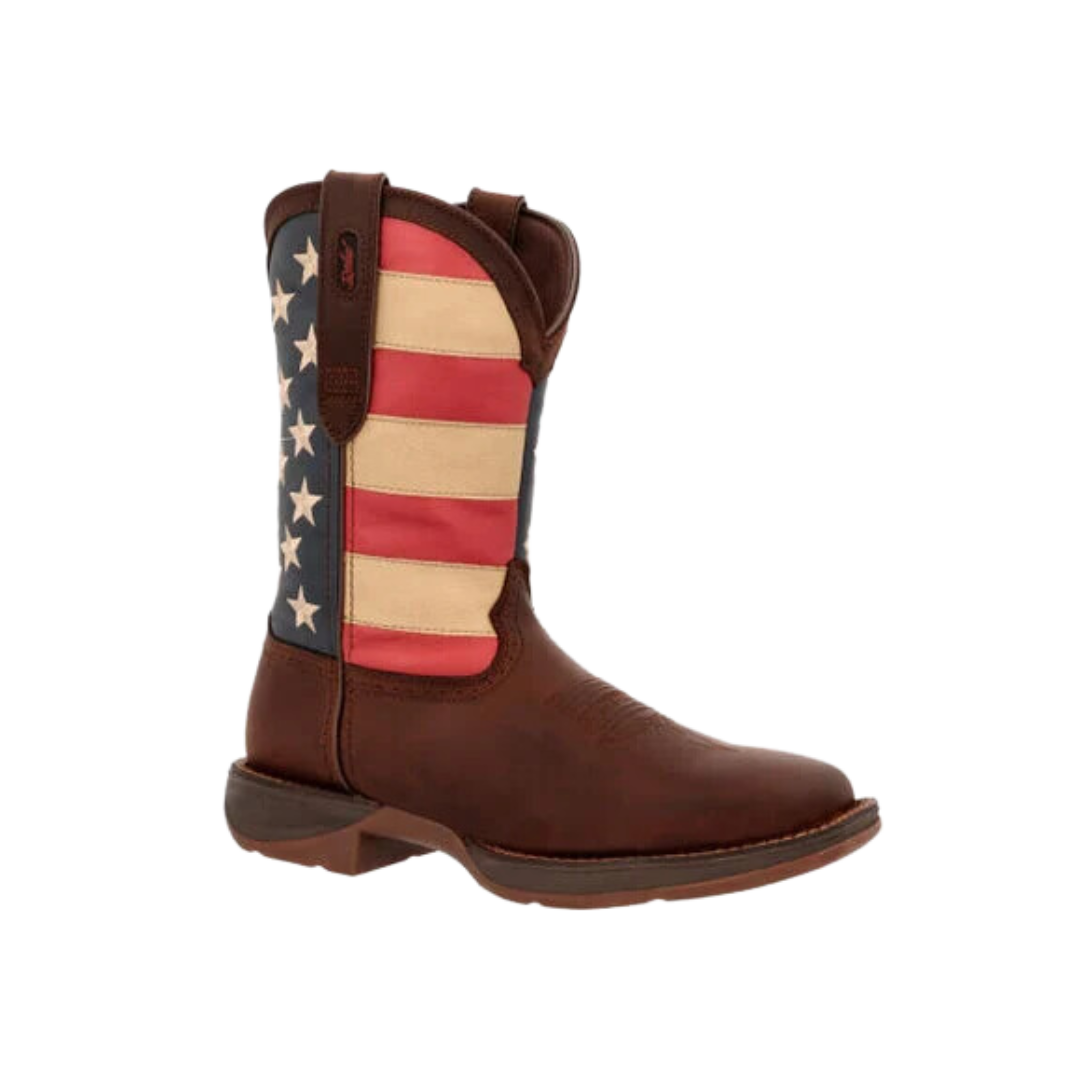 Rocky Rebel Durango Men's Patriotic Pull-On Flag Boot